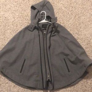 Banana Republic Wool Poncho Coat